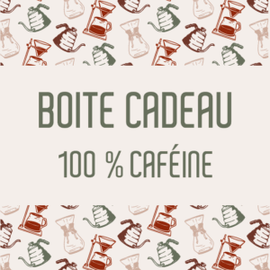 Boîte cadeau - 100% caféine
